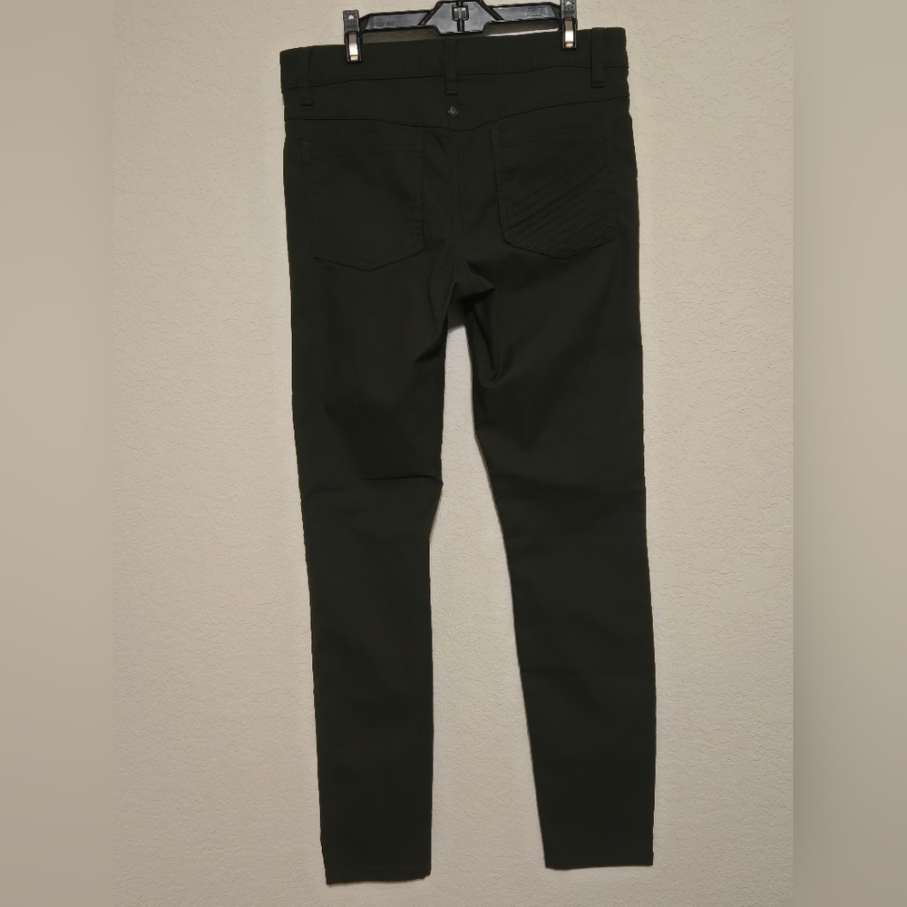 Prana "Brenna" Moto Pant Dark Green Women's Size 6 - Picture 7 of 7
